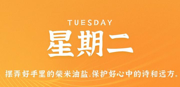 详细阅读:7月25日,星期二,在这里每天60秒读懂世界! 7月25日,星期二,在这里每天60秒读懂世界!