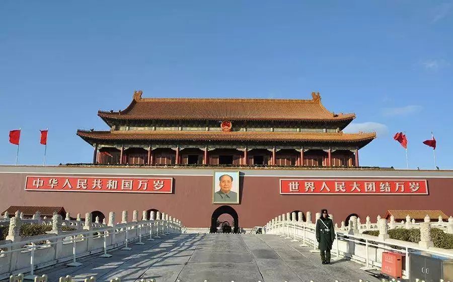 城楼是建国后重新修建的